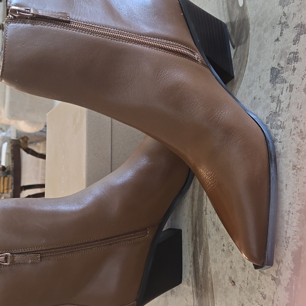 NEW Sanctuary Bourbon Leather Boots, 10M, NWT - Picture 14 of 14